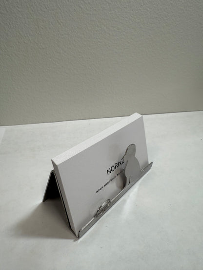 Dog Shaped Business Card Holder
